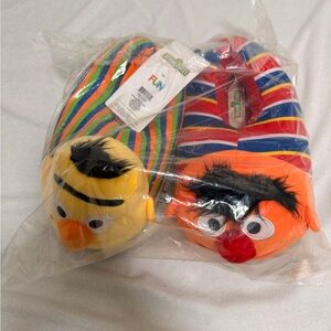 Sesame Street Vibrant Bert and Ernie Women's Slippers